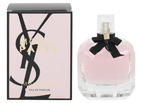 Vista 5 de Yves Saint Laurent Mon Paris Edp para mujer, 3 onzas, 3.0 fl oz, color primavera, 3 onzas líquidas