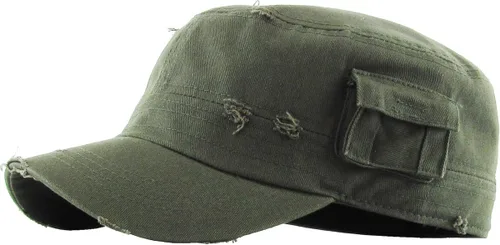 Vista 67 de Cadet Army - Gorra de estilo militar básico diario (ahora con la versión de bolsillo Stash)