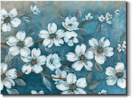 Vista 17 de Renditions Gallery Arte de pared de bosque otoñal, decoración de lienzo premium envuelto en galería, listo para colgar, 12L x 8A, impresión hecha