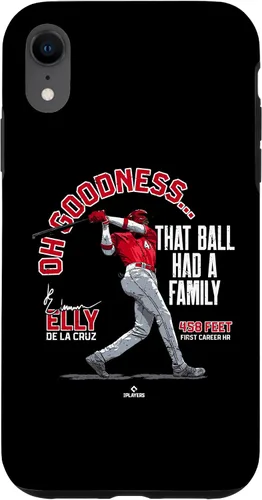 Vista 24 de iPhone 16 That Ball Had a Family Elly De La Cruz Cincinnati MLBPA Case