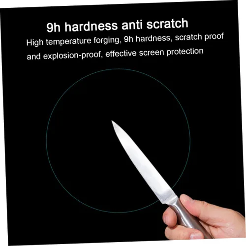 Vista 2 de Angoily Protector de pantalla de vidrio templado compatible con Fenix6s, resistente a los arañazos, fácil de limpiar