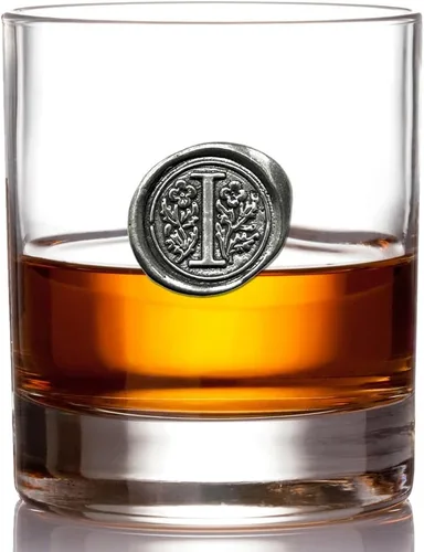 Vista 17 de English Pewter Company - Vaso de whisky antiguo de 11 onzas con inicial de monograma, regalos únicos para hombres, regalos personalizados con tu