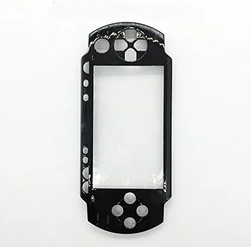Vista 3 de Placa frontal de la placa frontal Shell caso reemplazo para Sony PSP 1000 1001 Fat (negro)