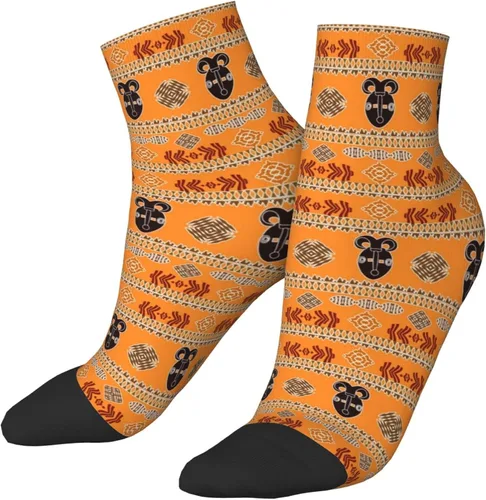 Vista 2 de DKJlitter Unisex Ankle Socks, Padded Athletic Quarter Socks Fashion Running Casual Socks