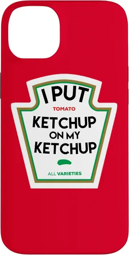 Vista 15 de I Put Ketchup on My Funny - Funda de regalo a base de tomate para iPhone 17