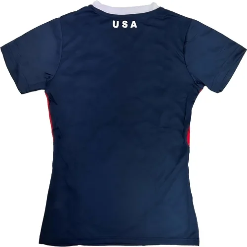 Vista 6 de Icon Sports Camiseta oficial de U.S. Soccer 4 Star USWNT Players Girls's Gameday Shirts Camiseta de fútbol