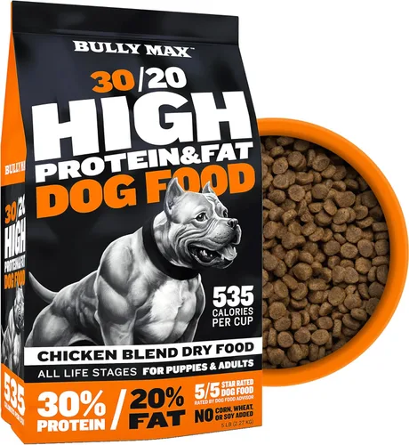 Vista 6 de Bully Max Ultimate Nutrition Bundle – Líquido para ganar peso y alto rendimiento premium de 15 libras. Alimento seco para perros – Alto