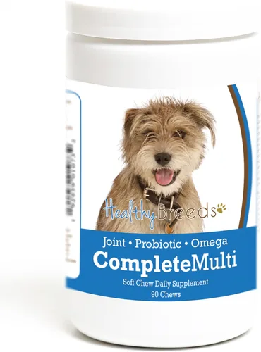 Vista 2 de Healthy Breeds Affenpinscher todo en uno multivitamínico suave masticable 60