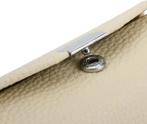 Vista 7 de Beautyflier Estuche de piel sintética para lápiz labial para mujer, con espejo, rectangular, estuche de viaje para maquillaje, monedero, soporte