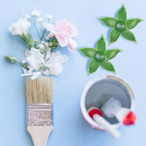 Vista 9 de Beavorty - 120 cálizes de flores artificiales de plástico para suministros de manualidades, receptáculos de flores de imitación ligeros