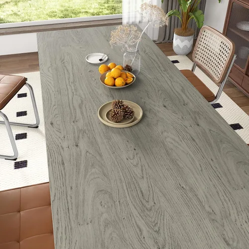 Vista 13 de Westick Papel tapiz, textura de madera oscura, negro, autoadhesivo, vinilo impermeable, para encimeras, armarios, cajones de mesa, 12 x 78 pulgadas