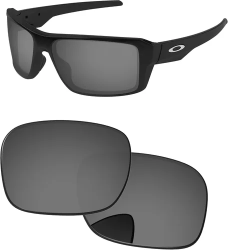 Vista 45 de Lentes de repuesto para gafas de sol Oakley Double Edge OO9380 2.598 in 24K dorado