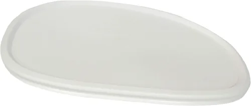 Vista 3 de Corningware F-12-PC 1.5qt Tapa blanca francesa ovalada (paquete de 2)