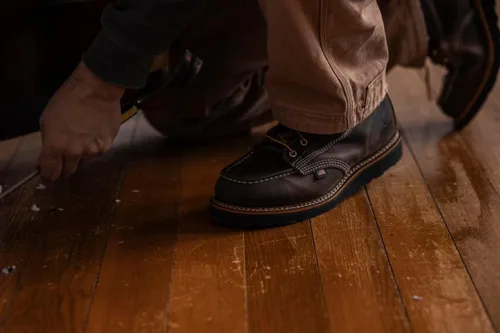 Vista 2 de Thorogood - Botas de trabajo con suela MAXwear y protección Moc Toe en la punta