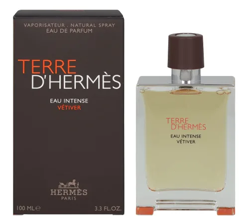 Vista 2 de Set de 2 piezas de perfume Hermès Terre D'hermes para hombre, (2.5 oz de spray de perfume puro + 0.42 oz de spray de perfume puro)