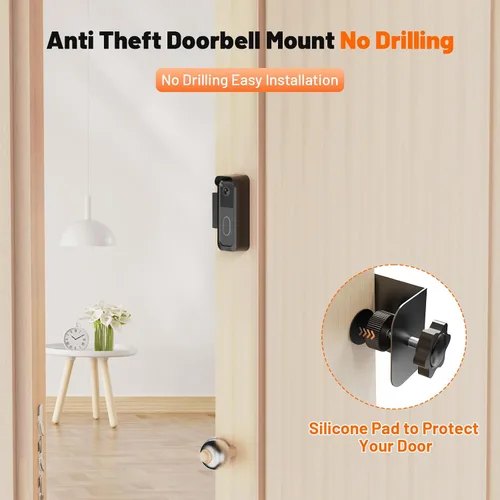 Vista 5 de Blink Doorbell Mount, soporte antirrobo para cámara Blink Doorbell de 2ª generación For Blink Video Doorbell 1st & 2nd Gen(NOT for 3rd Gen), No