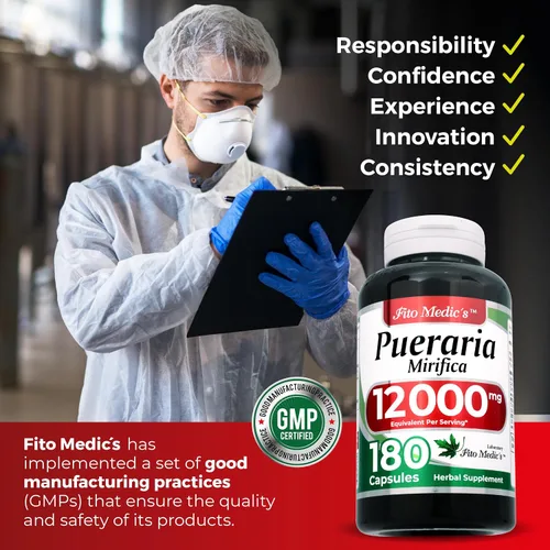 Vista 6 de Laboratorio pueraria mirifica 180 cápsulas pueraria mirifica cápsulas