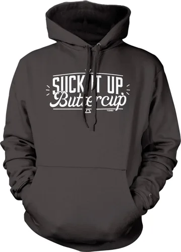 Vista 15 de Tcombo Suck It Up Buttercup - Sudadera con capucha unisex para gimnasio y entrenamiento
