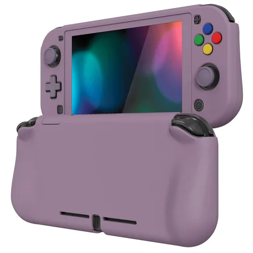 Vista 38 de PlayVital ZealProtect Protective Case for Nintendo Switch Lite, Ergomomic Grip Hard Cover - Durable Shock-absorbent Shock-Absorption Anti-Scratch