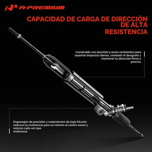 Vista 4 de A-Premium - Soporte y piñón de dirección asistida hidráulica
