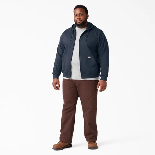 Vista 7 de Dickies - Sudadera con capucha y cierre completo de forro polar para hombre