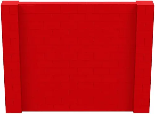Vista 48 de EverBlock Kit de pared de 5 x 4 pies Bloques de construcción modulares Sistema de pared para edificios, pantallas y estructuras Divisor