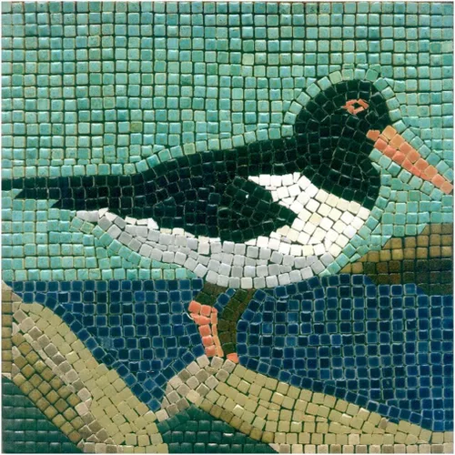 Vista 24 de Crea una verdadera obra de arte de mosaico con nuestro kit de hazlo tú mismo, acuario cuadrado de 7 pulgadas (18 cm)