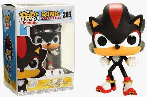 Vista 5 de POP Sonic The Hedgehog - Figura de vinilo Shadow Funko (paquete con funda protectora de caja compatible), multicolor, 3.75 pulgadas