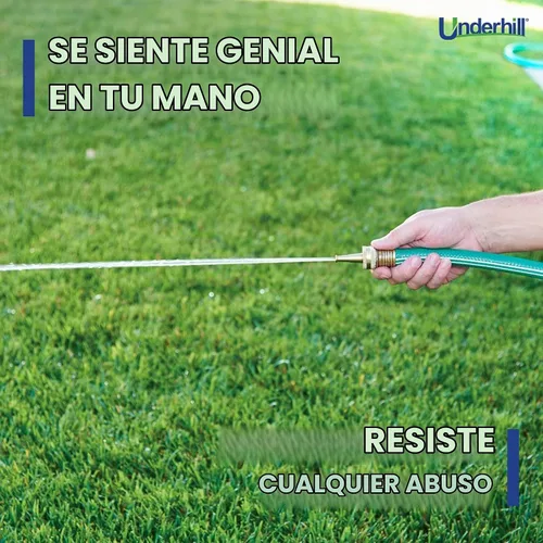 Vista 6 de Underhill PowerBlast Super Sweeper - Boquilla de manguera de agua de jardín de 2 pulgadas, pulverizador, chorro, 7 GPM 80 PSI, entrada de rosca