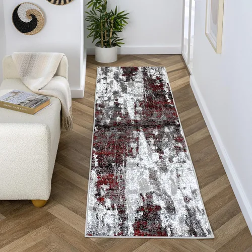 Vista 10 de LUXE WEAVERS Lagos Collection - Alfombra de área abstracta beige de 2x3