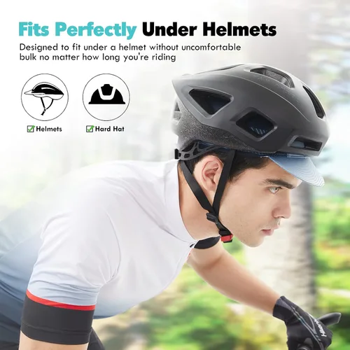Vista 5 de Hikenture Cycling Cap for Men and Women,Bike Hat with Visor Summer Sun Hat