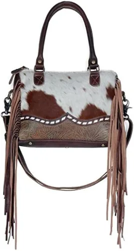Vista 3 de Myra Bolsa De Transporte Oculta Pecas Marrón Upcrecycled S-3348