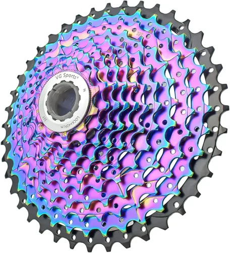 Vista 8 de VG SPORTS 8/9/10/11/12 Speed Ultra-Light Bike Cassette for Mountain Bike 11-40T/11-42T/11-46T/11-50T/11-52T MTB Cassette Lightweight Aluminum
