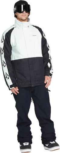 Vista 8 de Volcom Chaqueta de snowboard con aislamiento de piedras icónicas para hombre PARENT
