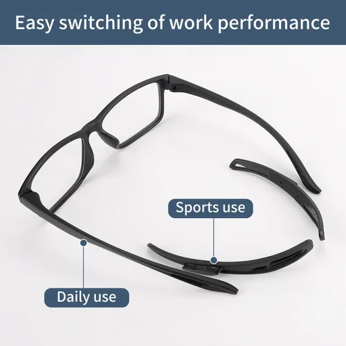 Vista 4 de SooGree Gafas de racquetball, gafas deportivas, gafas de seguridad para pickleball baloncesto fútbol gafas anti absorción de golpes