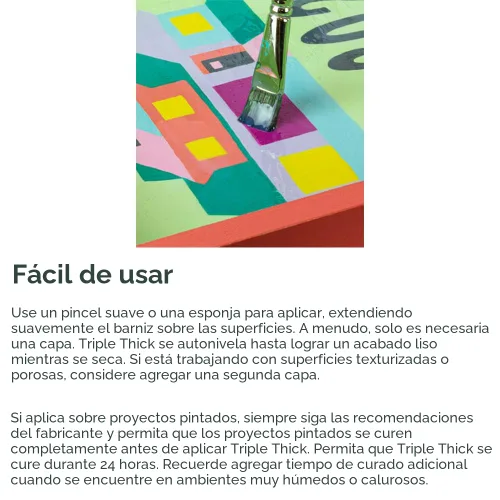 Vista 6 de DecoArt Triple Thick Gloss Glaze - Tarro, 8fl oz (paquete de 3)