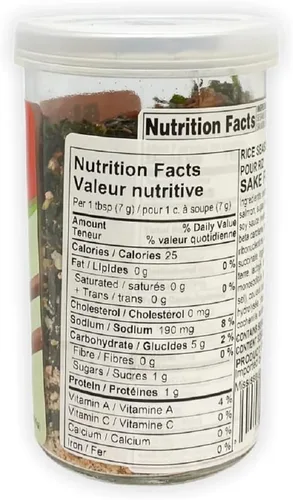 Vista 2 de JFC Salmon Fumi Furikake Condimento de arroz, 1.7 onzas
