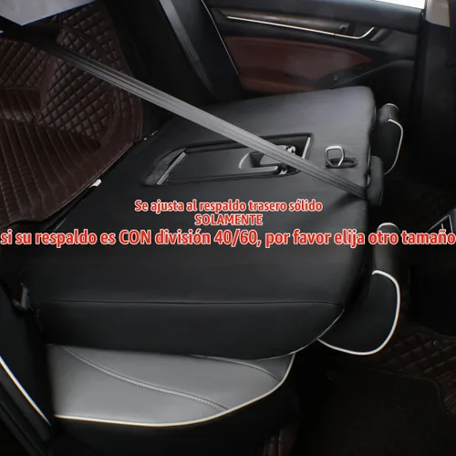 Vista 2 de EKR - Funda para asiento de automóvil Negro