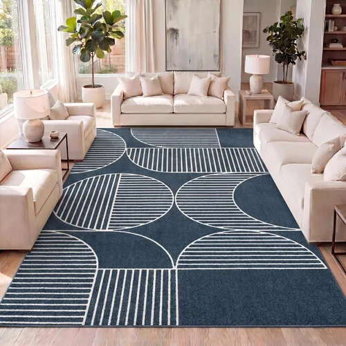 Vista 11 de JONATHAN Y Nordby - Alfombra de tiras arqueadas de alto a bajo, para interiores y exteriores, 2x8, Beige/Crema, para patio, patio trasero, sala