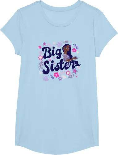 Vista 18 de Disney Encanto Isabela Madrigal Big Sister - Camiseta floral, gris, S Asfalto