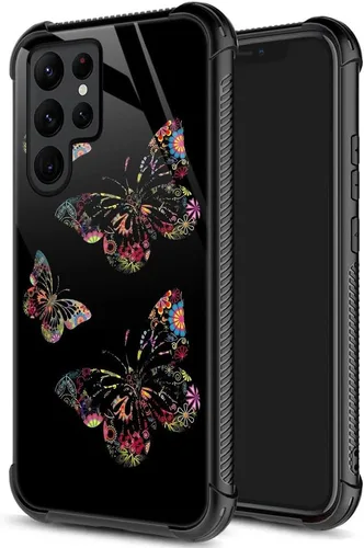 Vista 84 de ZHEGAILIAN Funda para Samsung Galaxy S23 Ultra, protección de grado militar, esquinas a prueba de golpes, funda antiarañazos para Samsung Galaxy S23