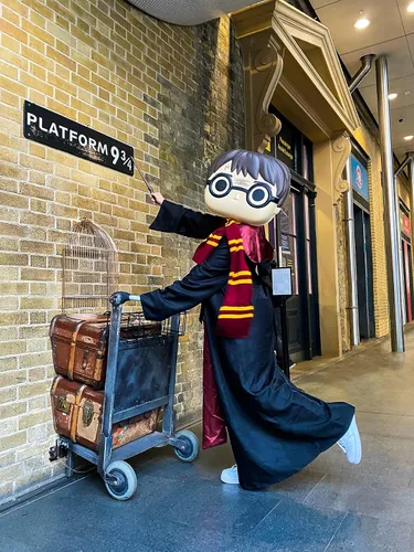 Vista 3 de Disguise Máscara Pop! de Harry Potter, accesorio de disfraz y arte de pared de Funko Wizarding World