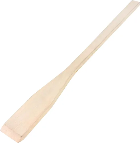 Vista 8 de TrueCraftware - Paleta de mezcla de madera de 18 "-Accesorios de cocina Cuchara de puré de madera de mango largo Espátula mezcladora para cocinar