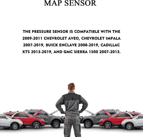 Vista 6 de Sensor de mapa de presión absoluta del colector, 55573248 Sensor de mapa de temperatura del aire de admisión, accesorios automotrices de repuesto