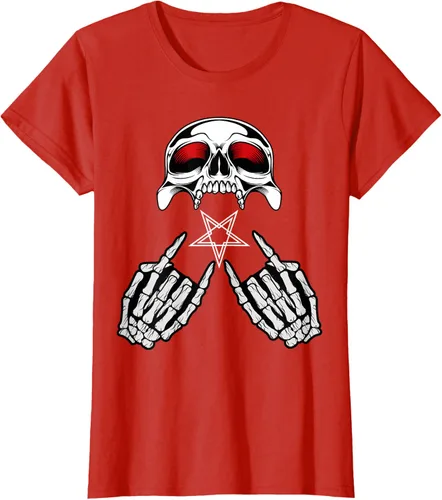 Vista 49 de Camisas de metal pesado con diseño de abanico de metal Negro