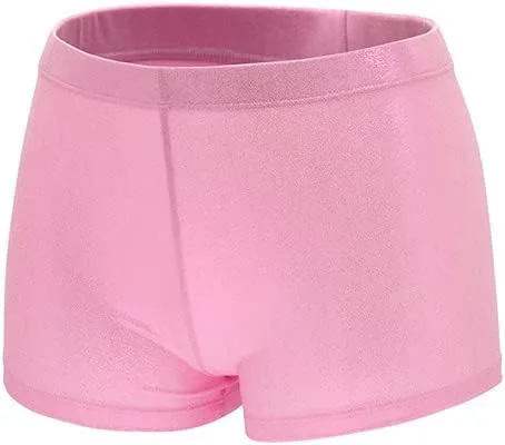 Vista 3 de Aosva 2 pantalones cortos de gimnasia para niñas de 2 a 14 años