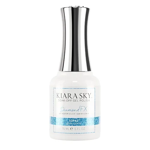 Vista 15 de KIARA SKY Esmalte de uñas Gel Polish DiamondFX con purpurina reflectante y efecto de polvo de diamante brillante, 0.5 fl oz, Beets It (morado)