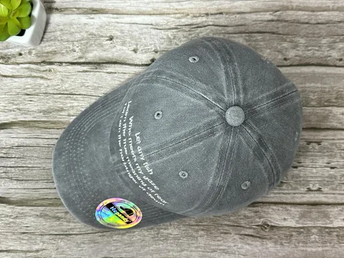 Vista 7 de Hepandy Embroidered Let Any Fish Hats