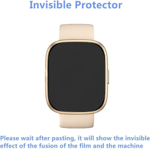 Vista 6 de Protector de Pantalla Para IDW25 / IDW26 Smart Watch 1.83" (Paquete de 6) Película Blanda de TPU Transparente, Compatible con KEEPONFIT, TOOBUR
