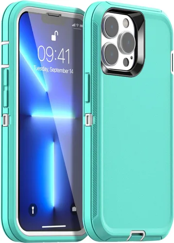Vista 20 de AICase Funda para iPhone 12 Pro Max (6.7"), resistente protección contra caídas, cuerpo completo, a prueba de golpes, a prueba de polvo, protección